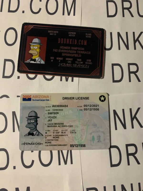 Arizona Fake ID Hologram