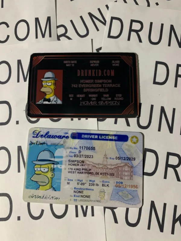 Delaware Fake ID Hologram