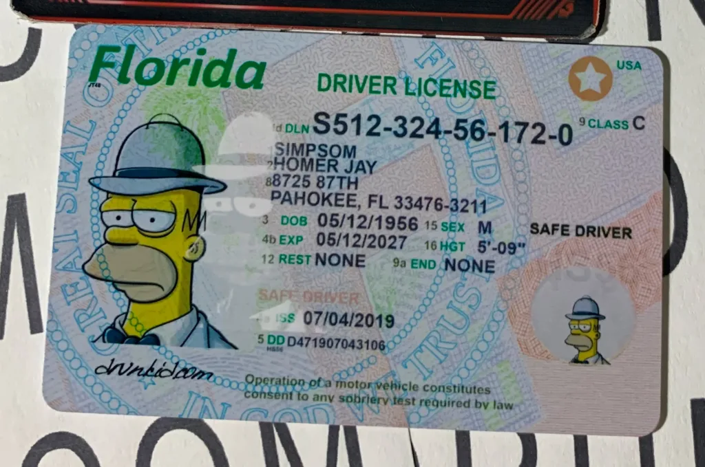 Buy Scannable Fake Florida Drivers License - Fake IDs Online