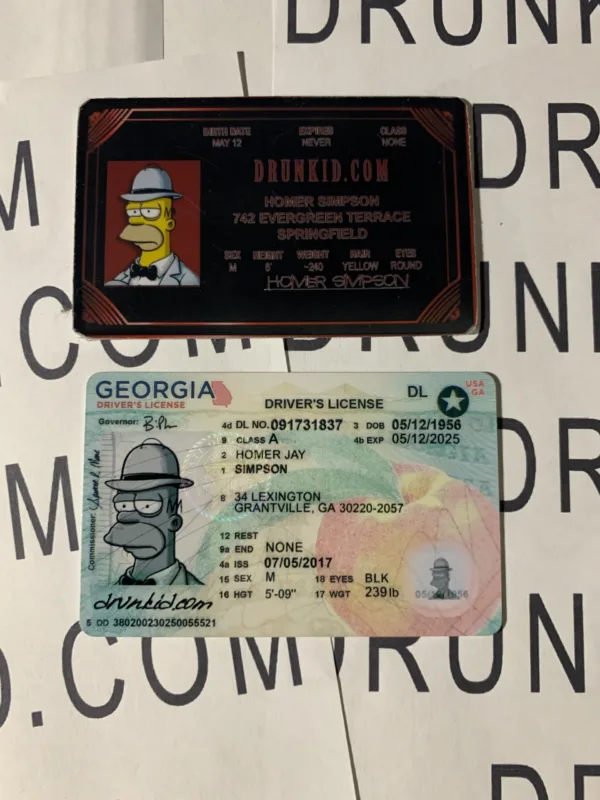 Georgia Fake ID Hologram