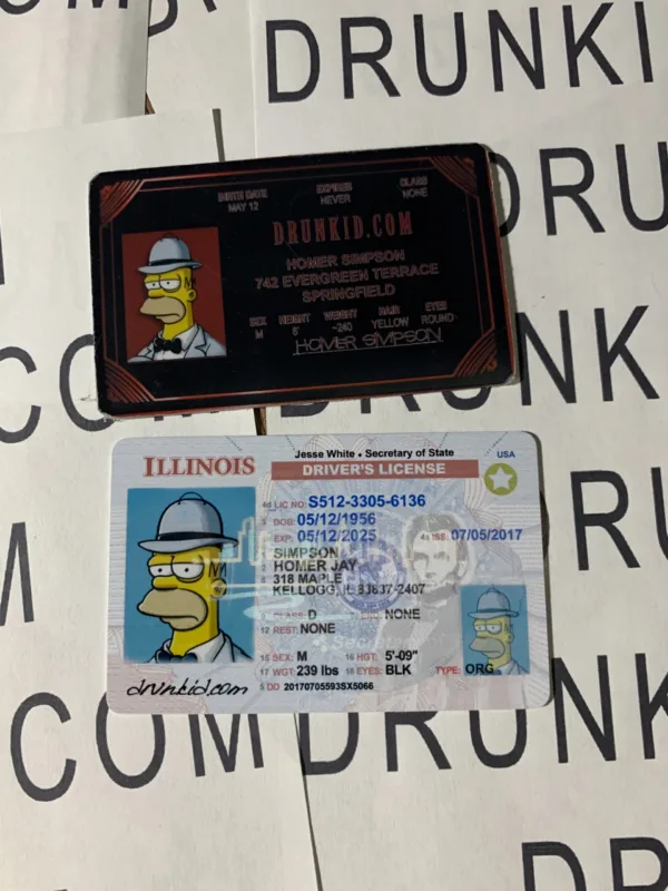 Illinois Fake ID Hologram