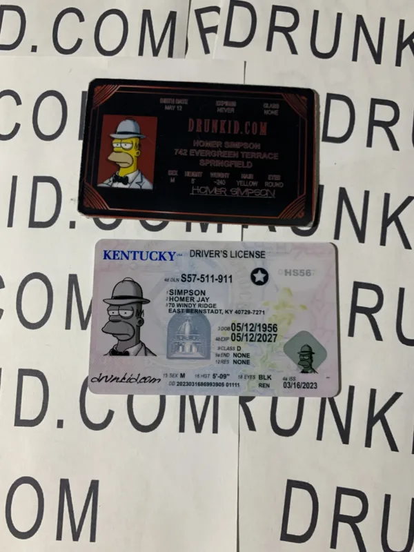 Kentucky Fake ID Hologram