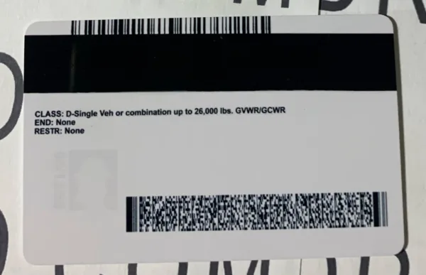 Minnesota Fake ID Barcode