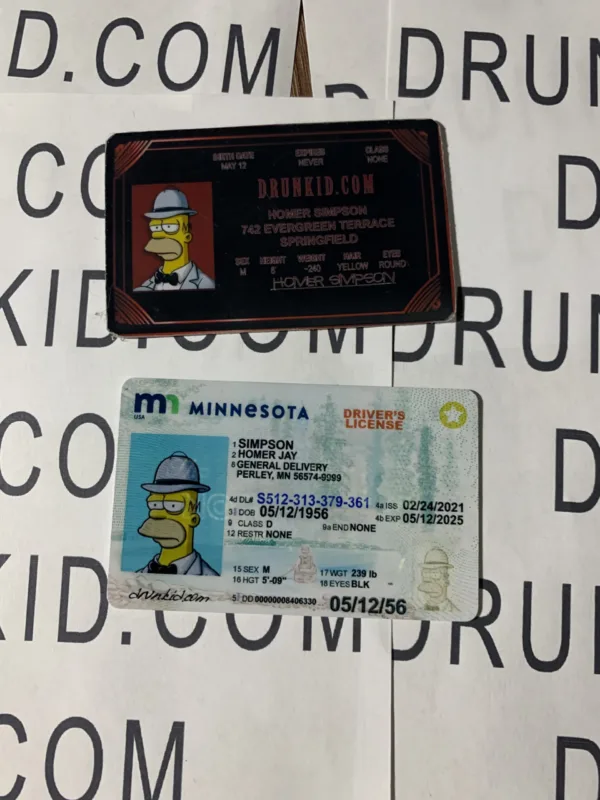 Minnesota Fake ID Hologram