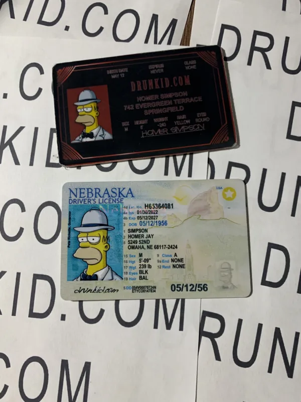 Nebraska Fake ID Hologram
