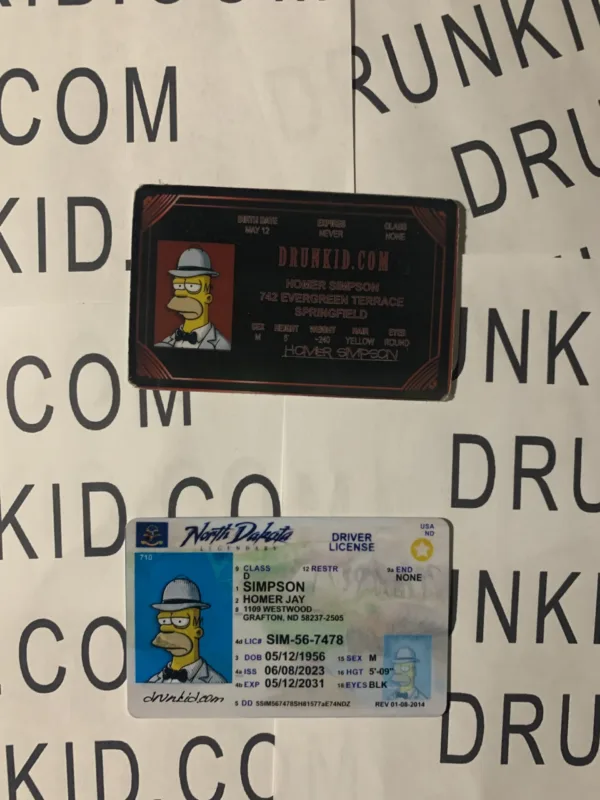 North Dakota Fake ID Hologram