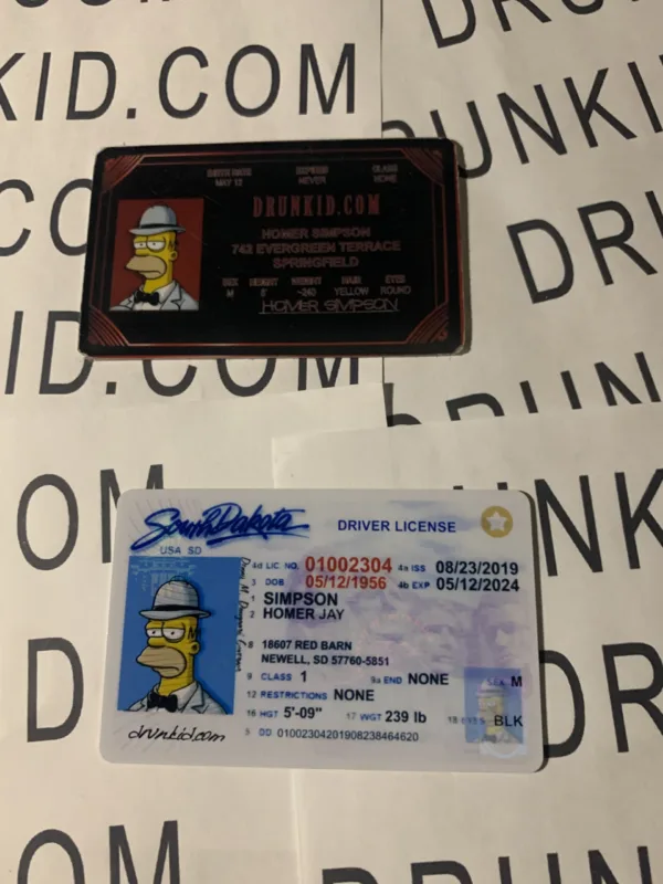 South Dakota Fake ID Hologram