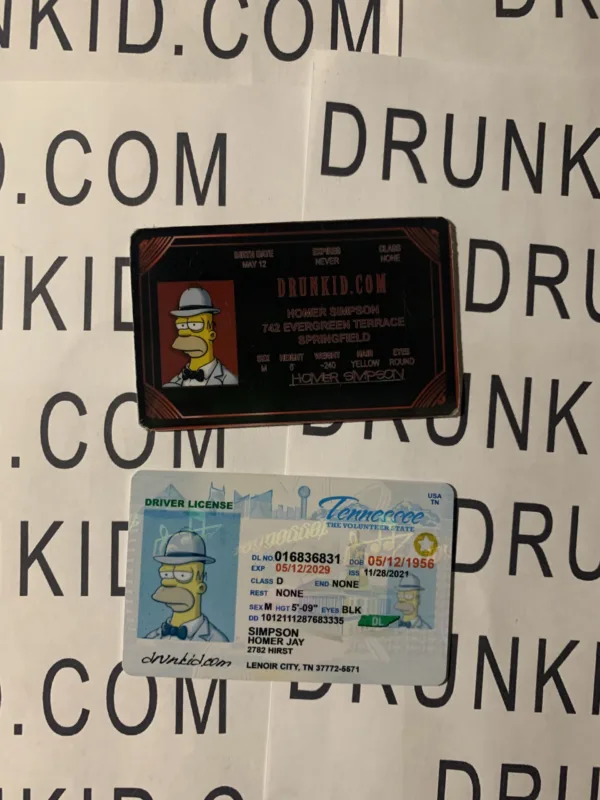Tennessee Fake ID Hologram