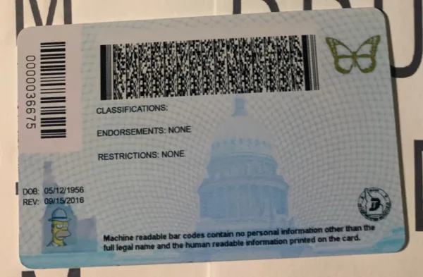 idaho Fake ID Barcode