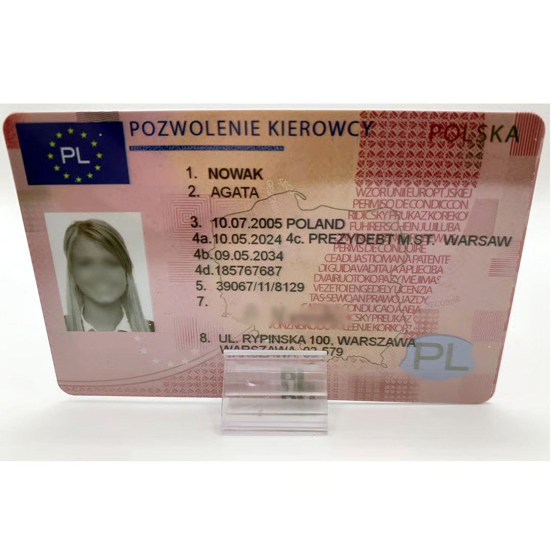 Polish driving license (2024) - Image 3