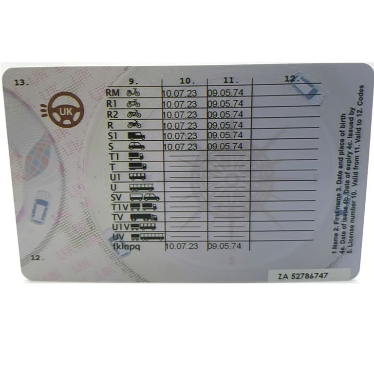 Welsh Driving License - Image 2